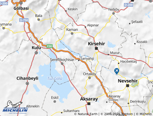 Mapa MICHELIN Evren - ViaMichelin