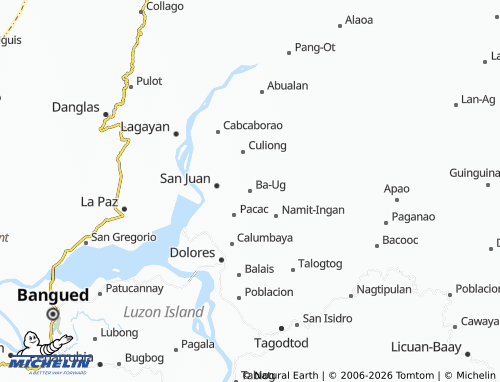 MICHELIN Ba-Ug map - ViaMichelin