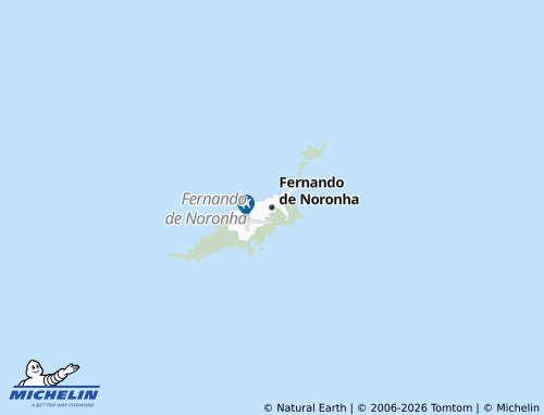 MICHELIN Fernando de Noronha map - ViaMichelin