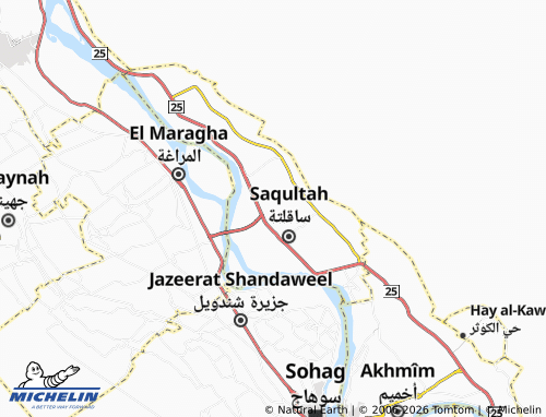 Mapa MICHELIN Fawjala - ViaMichelin