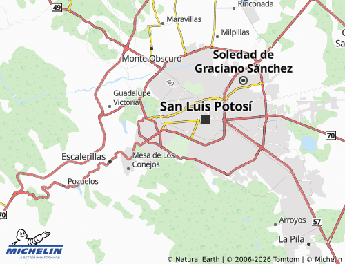 Mapa MICHELIN Universitaria 6 - ViaMichelin
