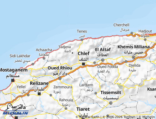 Carte MICHELIN Ouled Fares - ViaMichelin