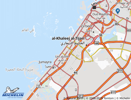 MICHELIN Umm Suqeim First map - ViaMichelin