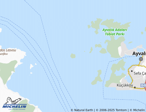 Carte MICHELIN Güneş Ada - ViaMichelin