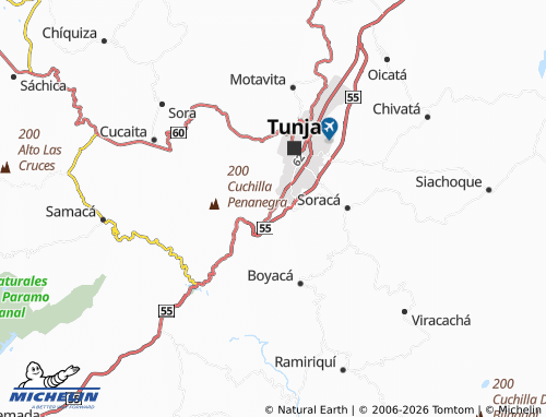 MICHELIN Runta map - ViaMichelin