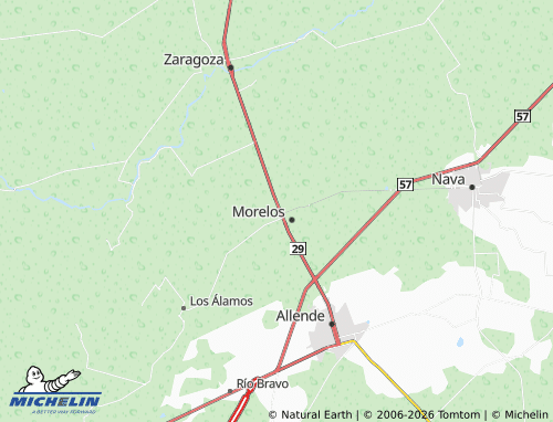 MICHELIN Centro map - ViaMichelin