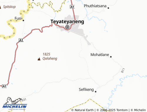 MICHELIN Ha Rankotlo map - ViaMichelin