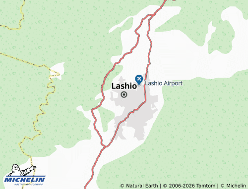 MICHELIN-Landkarte Lashio - ViaMichelin