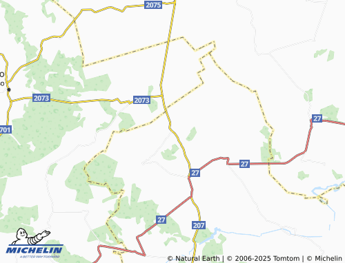 MICHELIN Radan voyvoda map - ViaMichelin