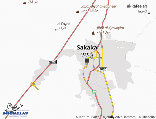 MICHELIN-Landkarte al-Huda - ViaMichelin