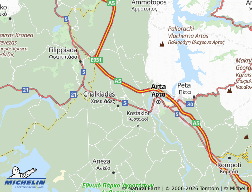Mappa MICHELIN Rokka - ViaMichelin