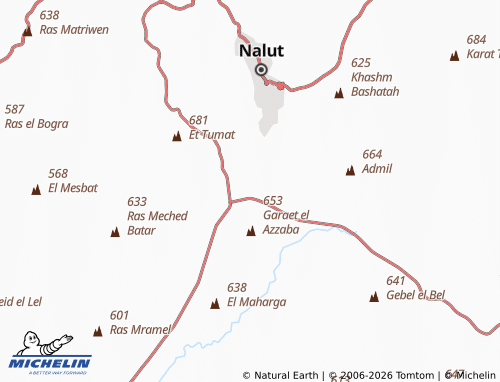 Carte MICHELIN al-Khirbah - ViaMichelin