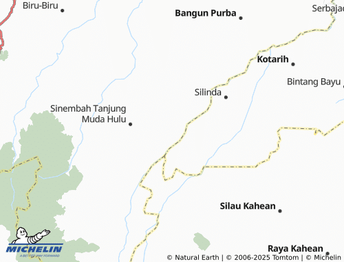 MICHELIN Gunung Manumpak A map - ViaMichelin