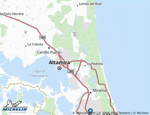 Mappa MICHELIN Martín A Martínez - ViaMichelin