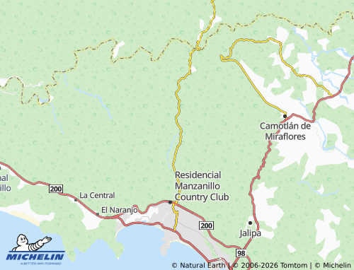 Carte MICHELIN Punta de Agua de Chandiablo - ViaMichelin