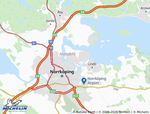 Mapa MICHELIN Händelö - ViaMichelin