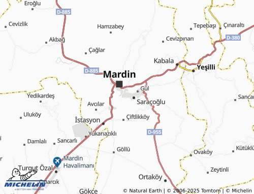 Mappa MICHELIN Necmettin - ViaMichelin