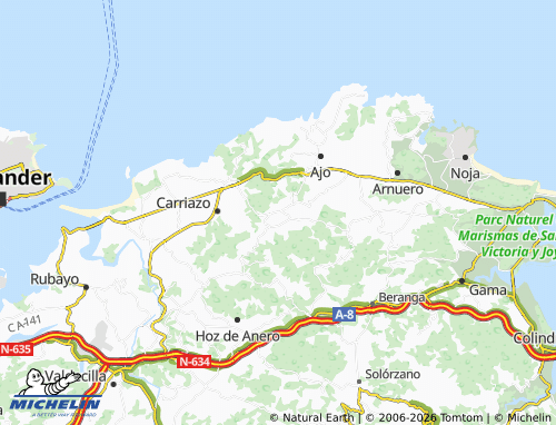 Carte MICHELIN Guemes - ViaMichelin