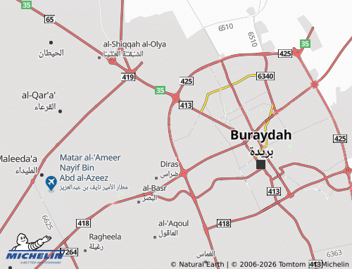 MICHELIN-Landkarte al-Olya - ViaMichelin