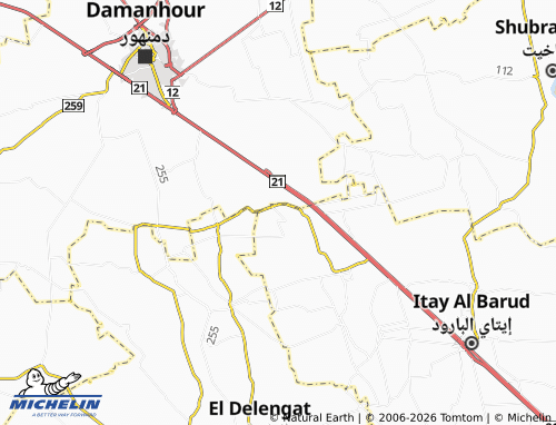 Mapa MICHELIN al-Rawqah - ViaMichelin