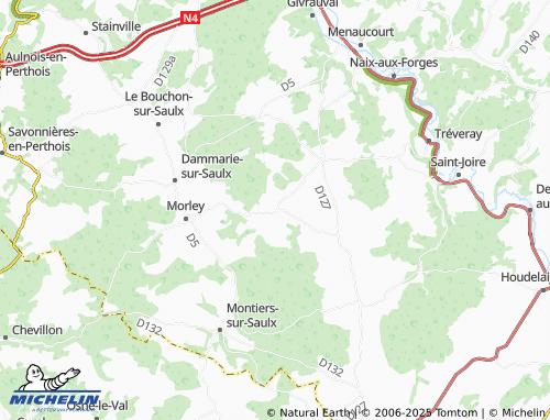 Carte MICHELIN Couvertpuis - ViaMichelin