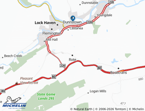 Mappa MICHELIN Rote - ViaMichelin