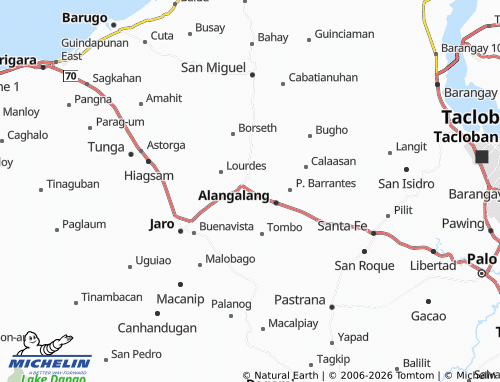 MICHELIN Cavite map - ViaMichelin