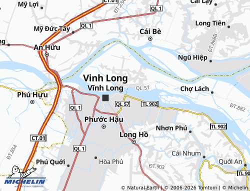 MICHELIN Thanh Đức map - ViaMichelin