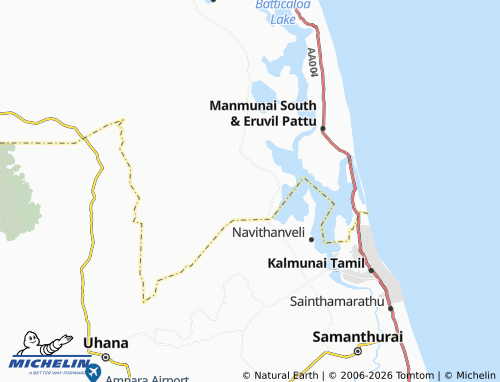 Mappa MICHELIN Mandur South - ViaMichelin