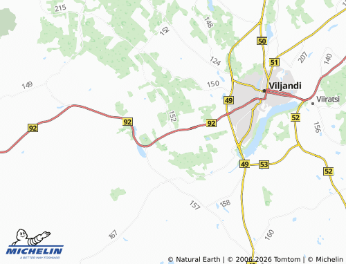 MICHELIN-Landkarte Päri - ViaMichelin
