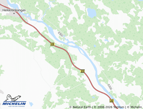 Carte MICHELIN Vasankangas - ViaMichelin