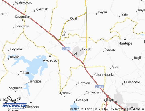 MICHELIN Al map - ViaMichelin