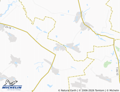 Carte MICHELIN Mshanets - ViaMichelin