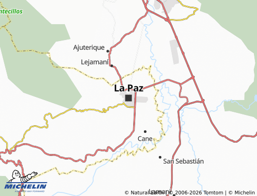 MICHELIN-Landkarte La Paz - ViaMichelin