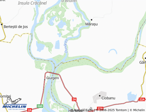 MICHELIN Măgureni map - ViaMichelin
