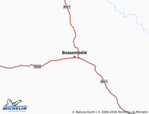 Mappa MICHELIN Bossembélé - ViaMichelin