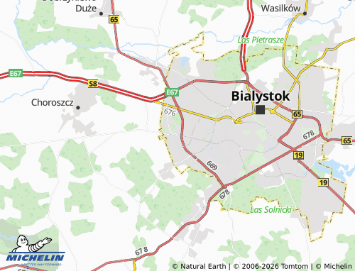 MICHELIN Starosielce map - ViaMichelin