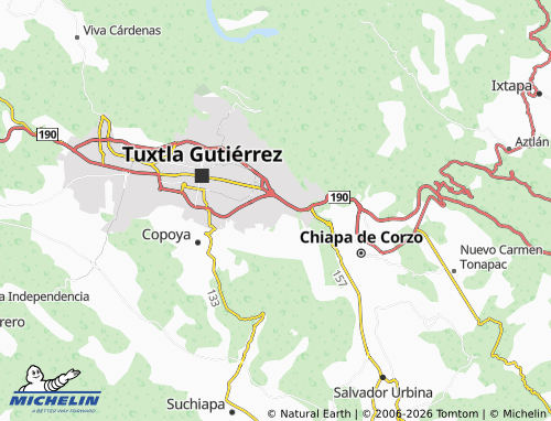 Mapa MICHELIN Azteca - ViaMichelin