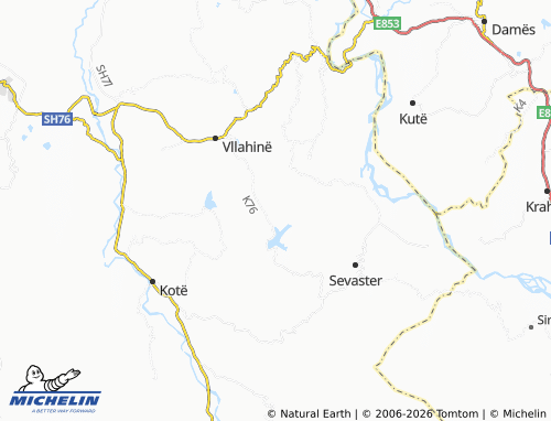 MICHELIN Mallkeq map - ViaMichelin