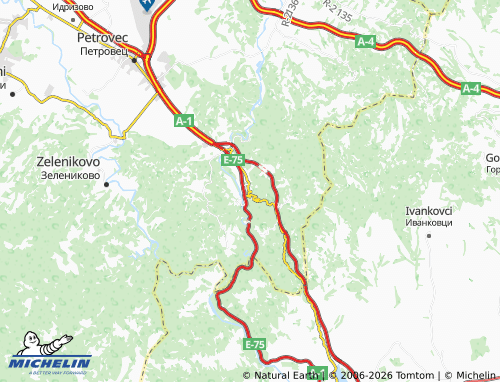 Mapa MICHELIN Drenje - ViaMichelin