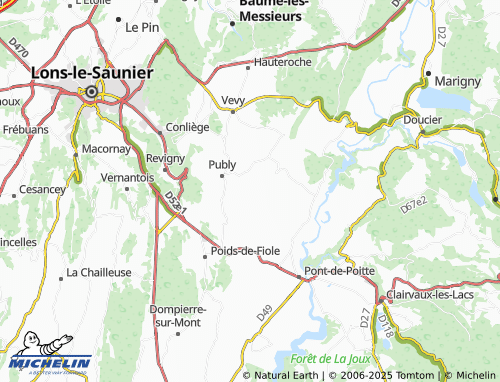 MICHELIN Binans map - ViaMichelin