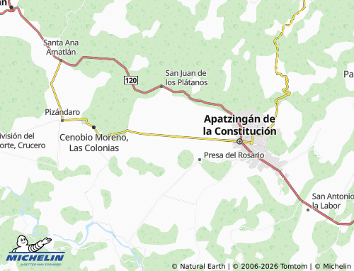 Mappa MICHELIN Los Hornos - ViaMichelin