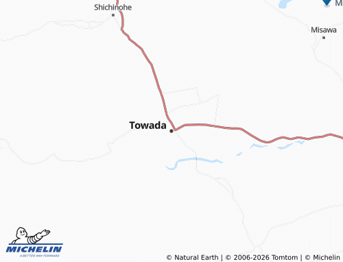 Mappa MICHELIN Towada - ViaMichelin