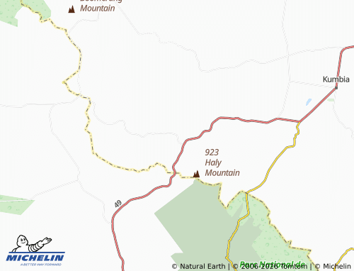 MICHELIN Boyneside map - ViaMichelin