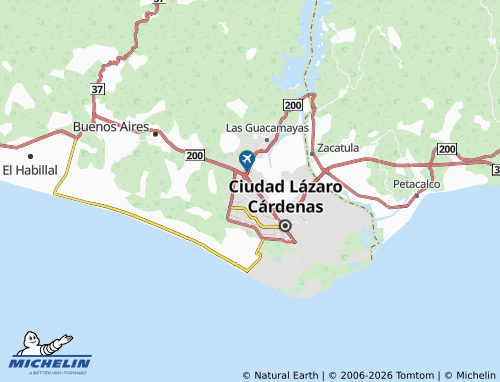 MICHELIN 3 de Mayo map - ViaMichelin