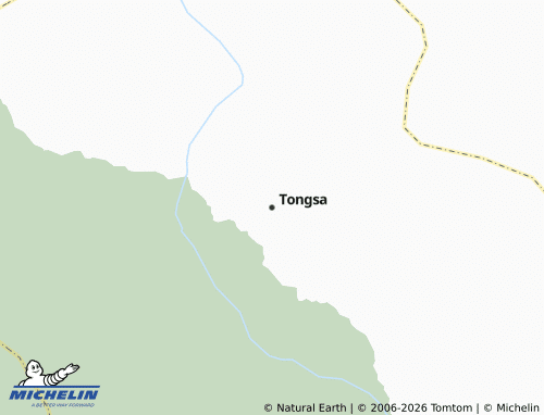 MICHELIN Tongsa map - ViaMichelin