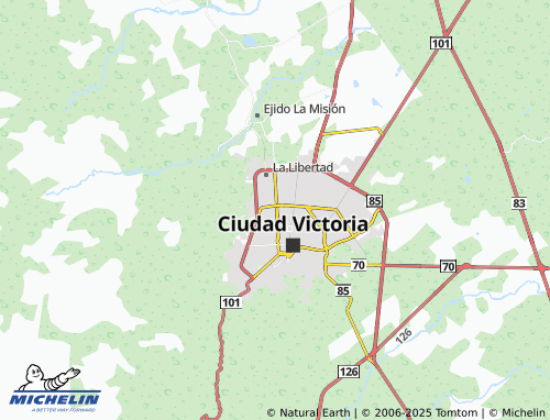 MICHELIN Ejido Banrural map - ViaMichelin