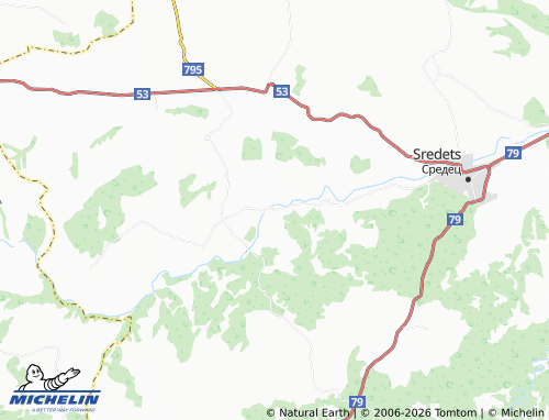 MICHELIN Prohod map - ViaMichelin