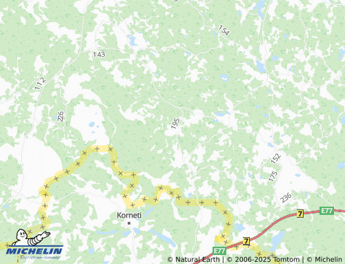 MICHELIN Palli map - ViaMichelin