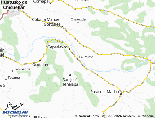 Mappa MICHELIN La Palma - ViaMichelin